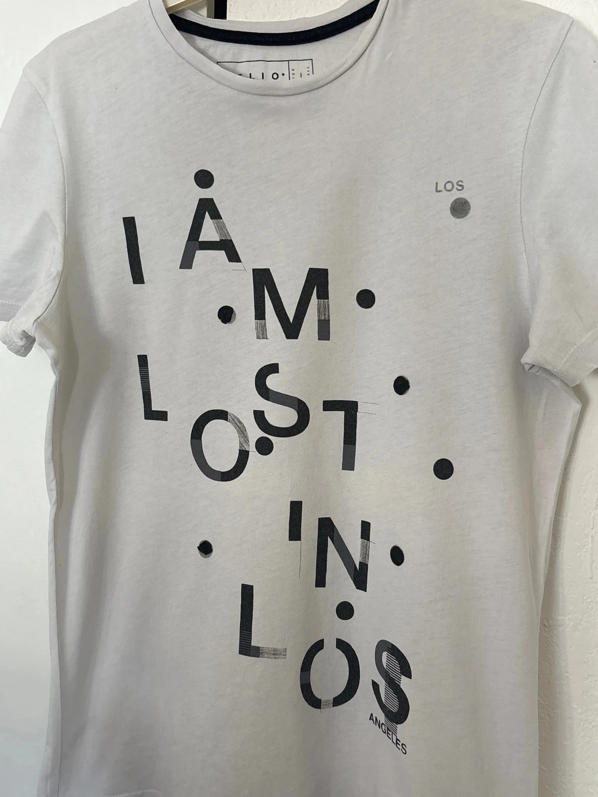 White Celio t-shirt size S – photo 2